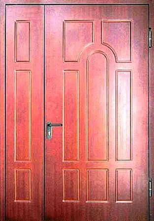 Противопожарная дверь Fahrenheit-60-12 (Противопожарная МДФ) - внешняя сторона